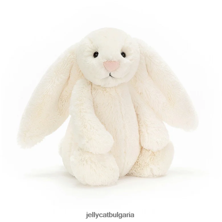 срамежливо зайче крем Jellycat играчка ZZR40258