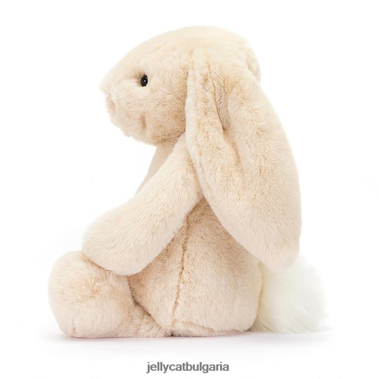 срамежливо луксозно зайче розово розово Jellycat играчка ZZR40359