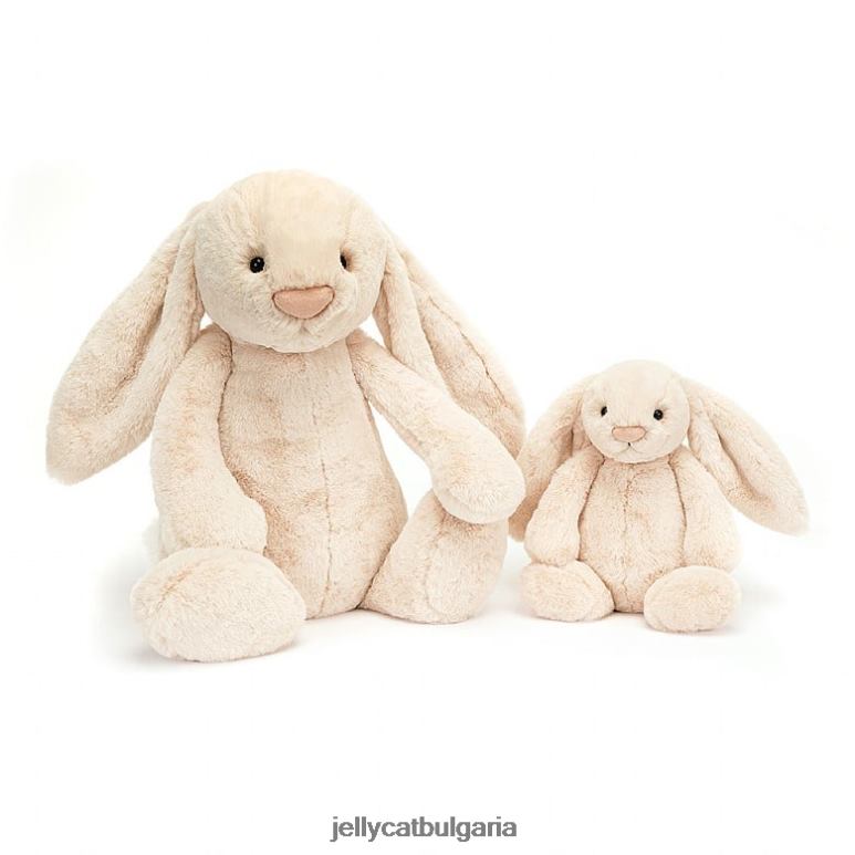 срамежливо луксозно зайче розово розово Jellycat играчка ZZR40359