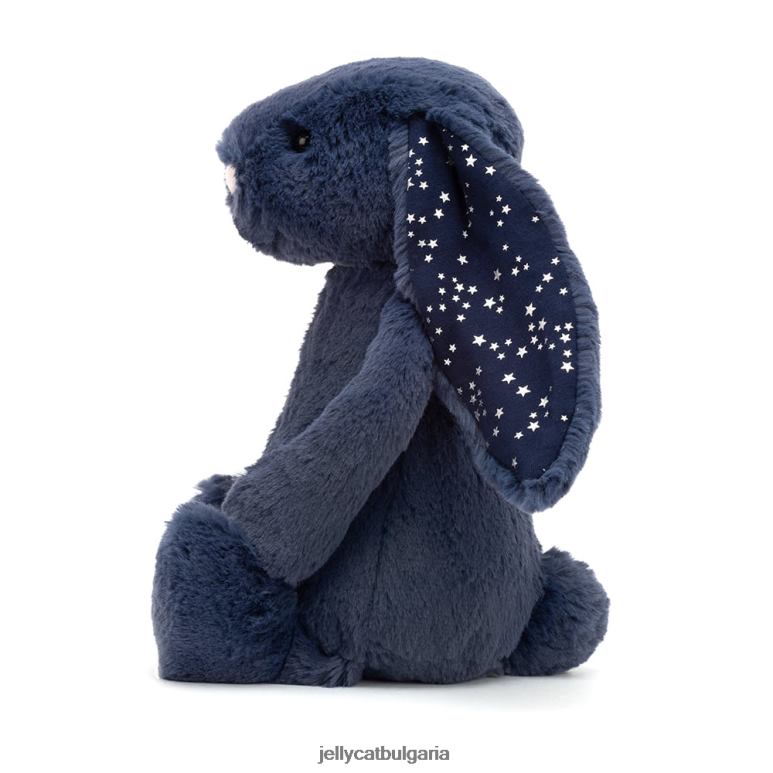 срамежливо блестящо зайче сиво Jellycat играчка ZZR40461
