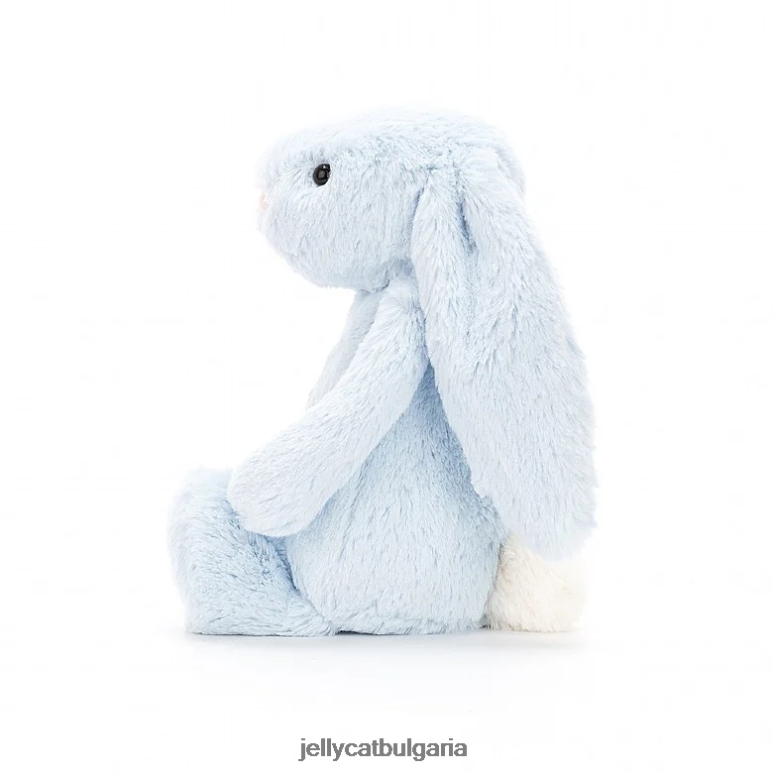 срамежливо синьо зайче бебе синьо Jellycat играчка ZZR40612