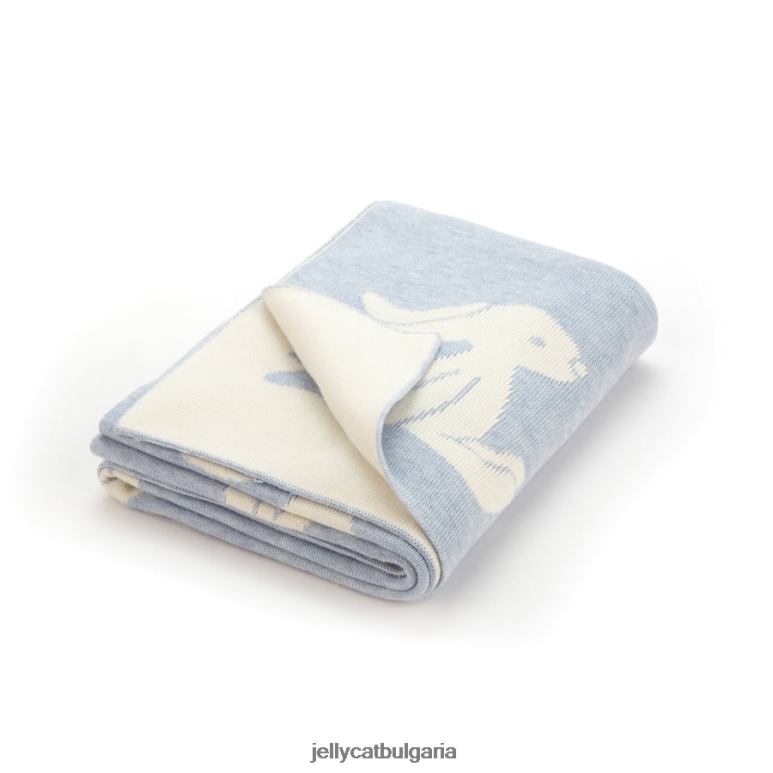 срамежливо зайче одеяло розово Jellycat играчка ZZR40690