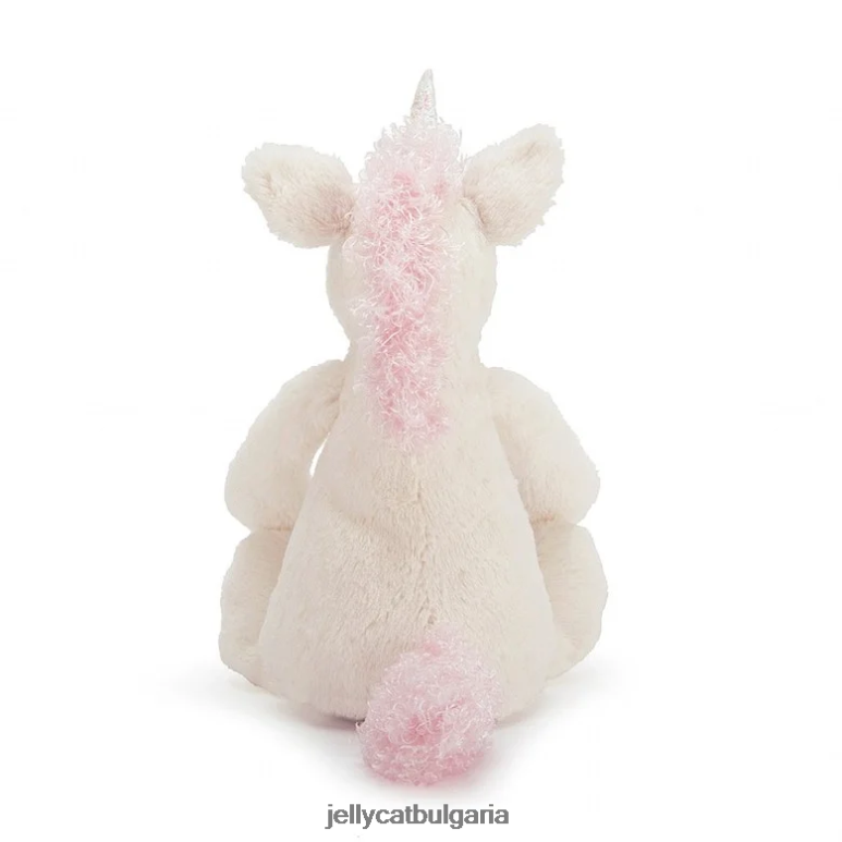 срамежлив бял еднорог Jellycat играчка ZZR40145