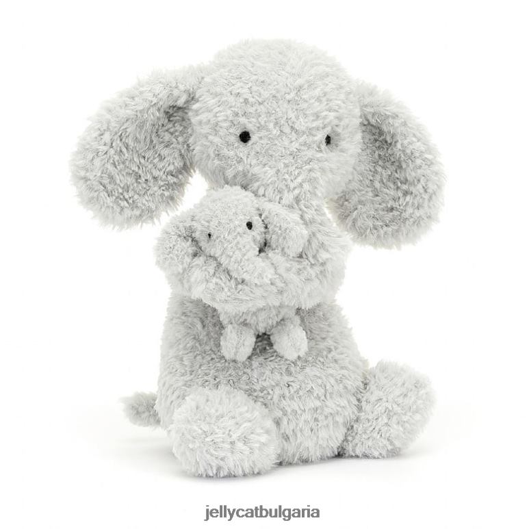 сгушва се слоново сиво Jellycat играчка ZZR40349