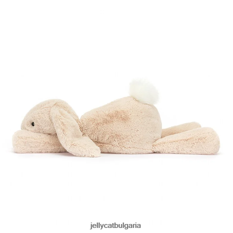 размазване заек голям бежов Jellycat играчка ZZR40669