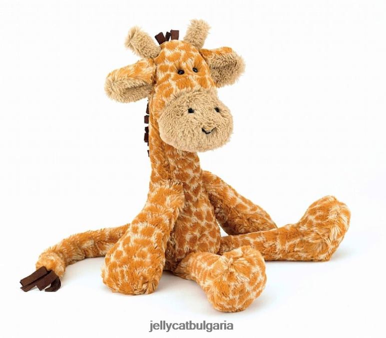 Merryday жираф оранжево Jellycat играчка ZZR40641
