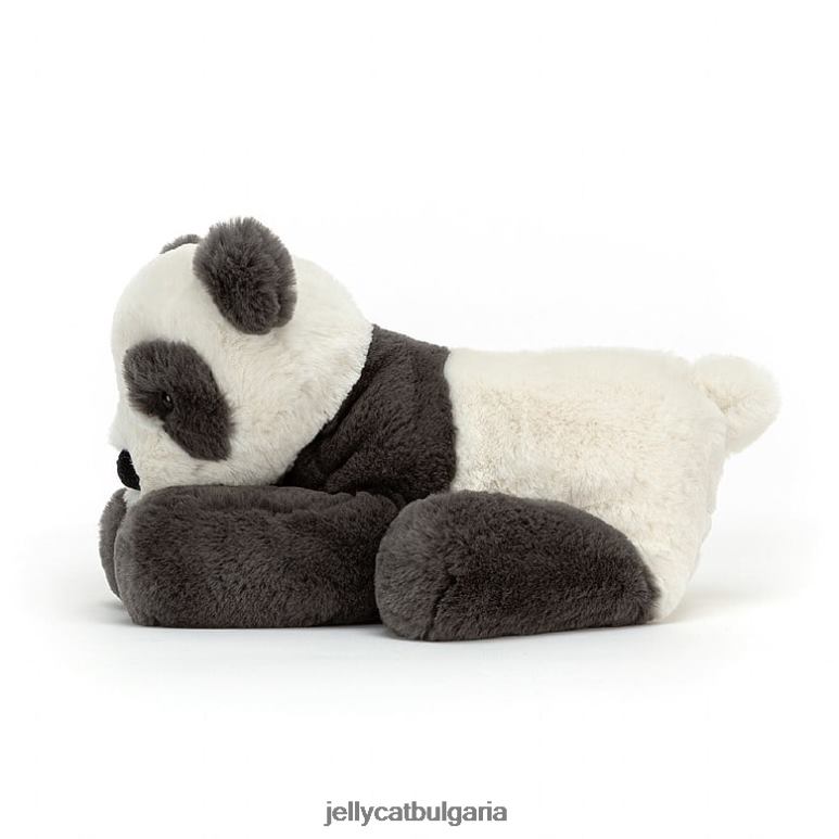 huggady panda черен и кремав Jellycat играчка ZZR40437
