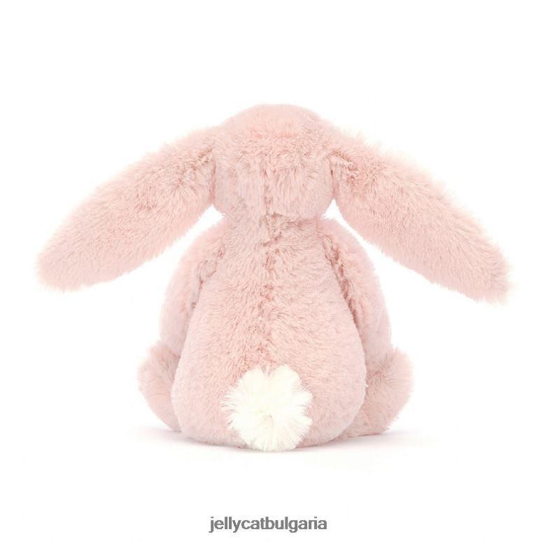 цвят сърце руж зайче праскова Jellycat играчка ZZR40337