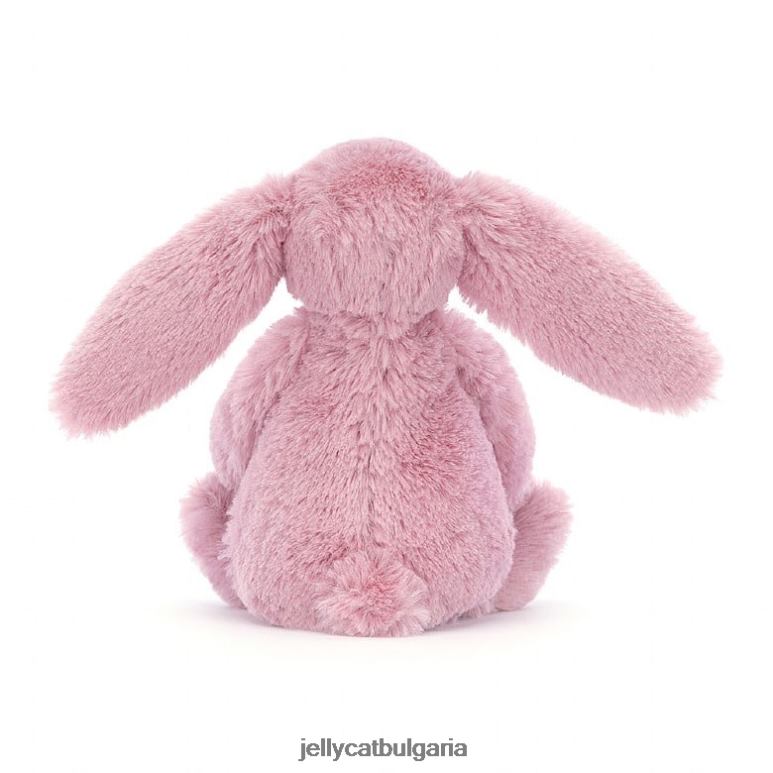 цветно сърце лале зайче розово Jellycat играчка ZZR40348
