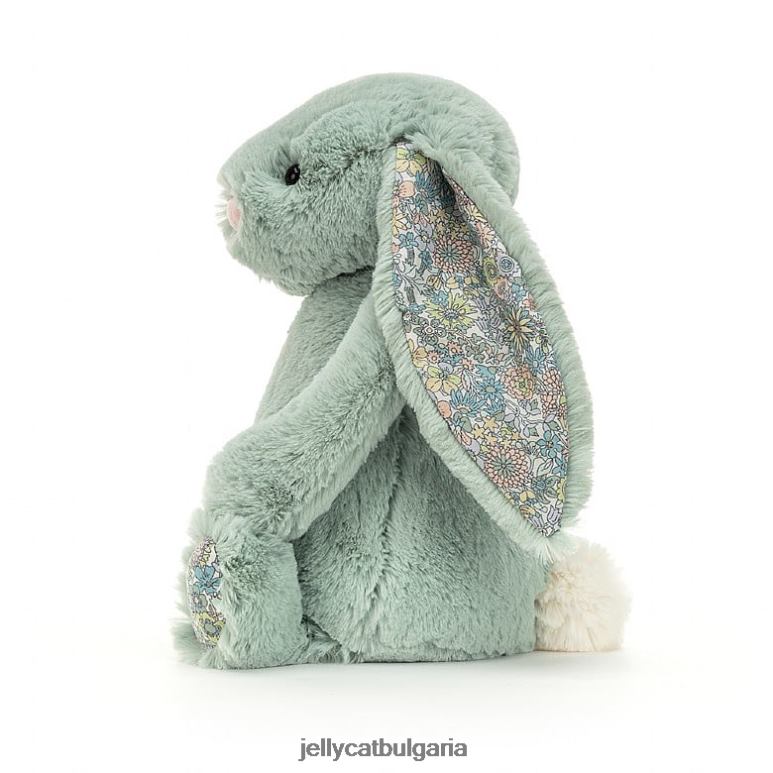 цвят градински чай зайче зелено Jellycat играчка ZZR40616