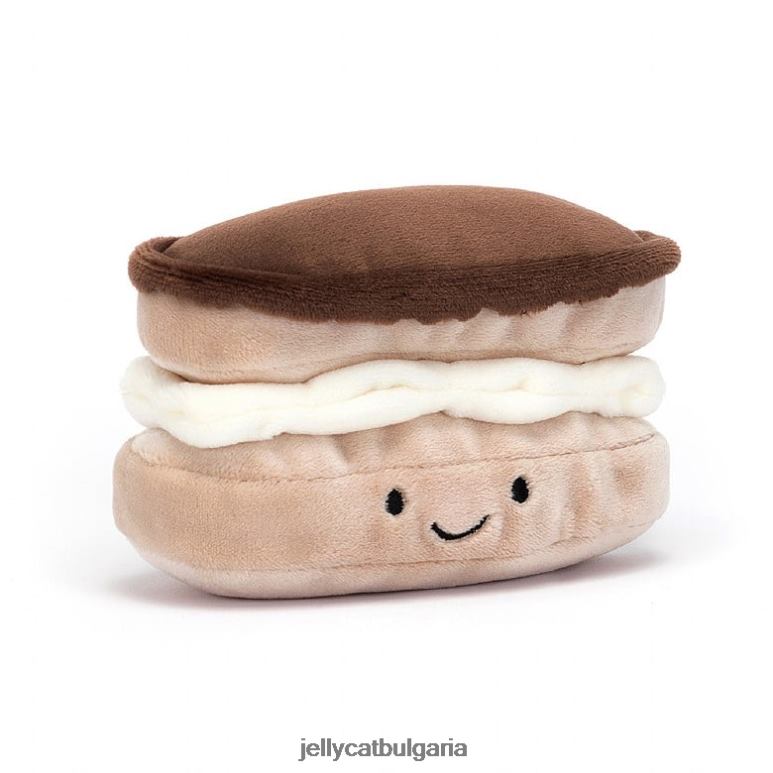 красив сладкарски еклер кафяв Jellycat играчка ZZR40133