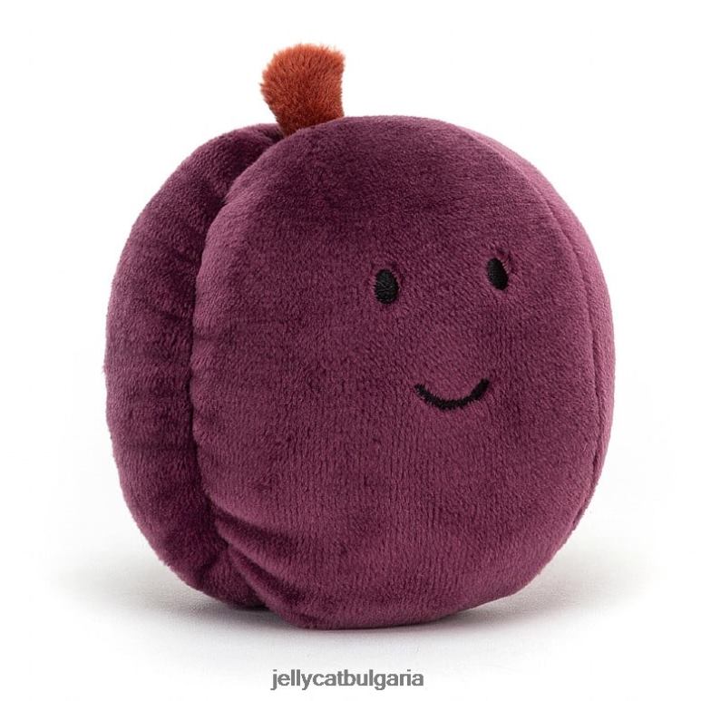 невероятни плодове слива лилаво Jellycat играчка ZZR40194