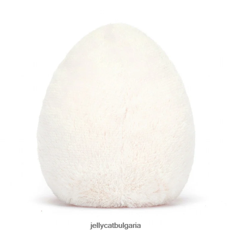 забавно варено яйце маниак жълто и сметана Jellycat играчка ZZR4032