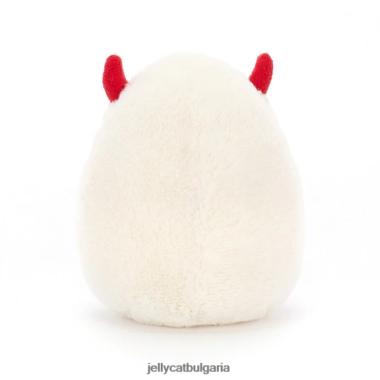 забавно варено яйце маниак жълто и сметана Jellycat играчка ZZR4032