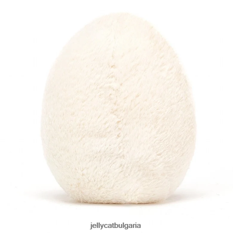 забавно варено яйце маниак жълто и сметана Jellycat играчка ZZR4032