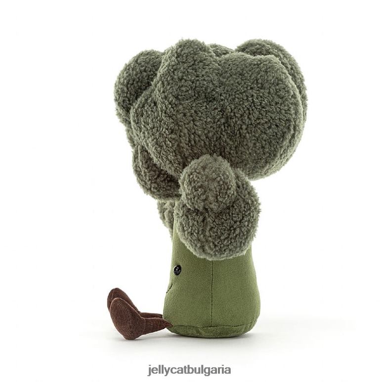 забавно зелено броколи Jellycat играчка ZZR40458