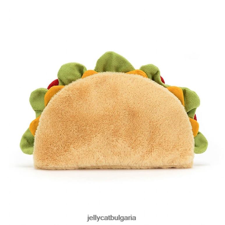 забавно тако бежово Jellycat играчка ZZR4057