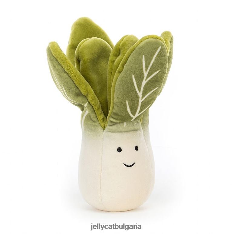 жив зеленчуков бок чой зелен Jellycat играчка ZZR40596