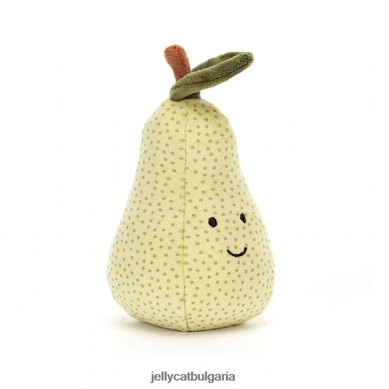 страхотен плод круша зелено Jellycat играчка ZZR4067