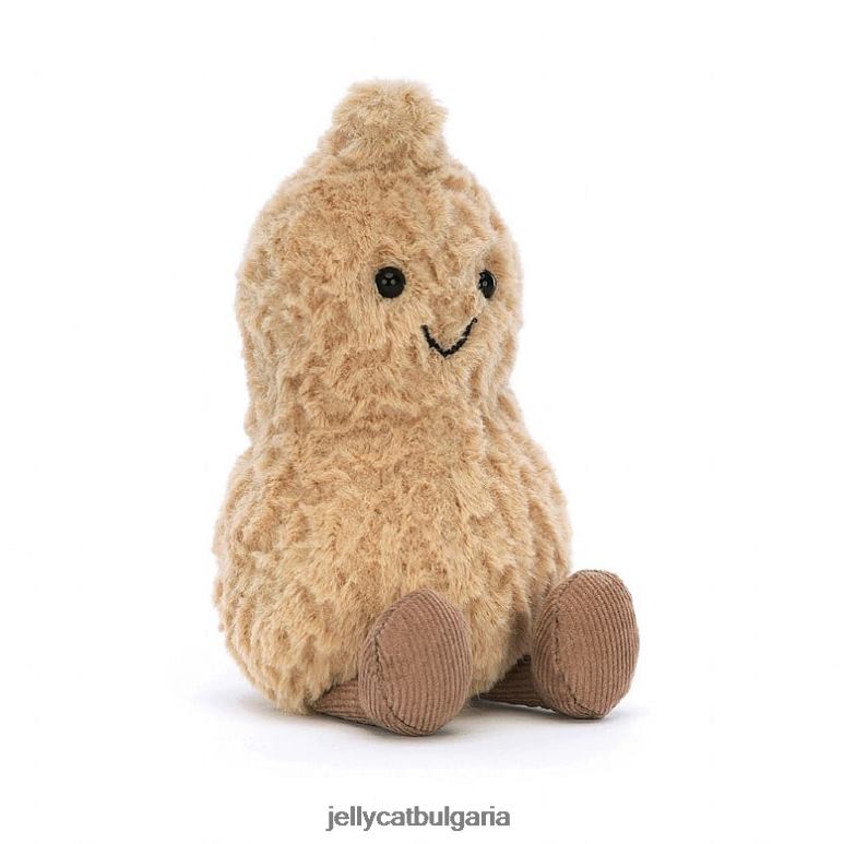 забавно фъстъчено кафяво Jellycat играчка ZZR40680