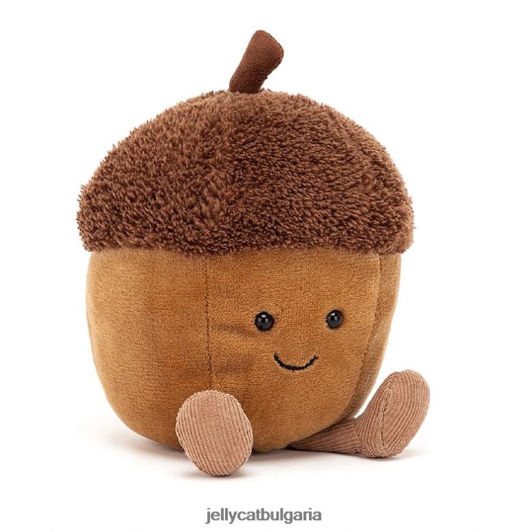 забавно жълъдово кафяво Jellycat играчка ZZR40575