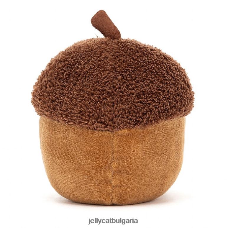 забавно жълъдово кафяво Jellycat играчка ZZR40575