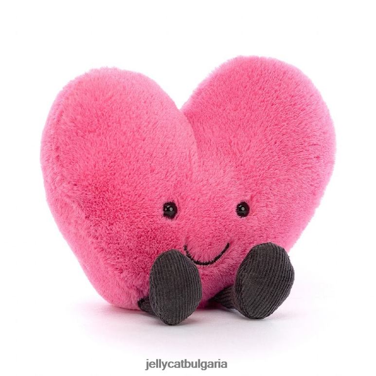забавно горещо сърце розово Jellycat играчка ZZR4022