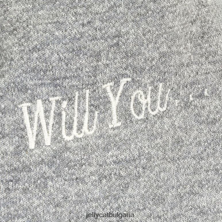 забавен диамантен пръстен сив Jellycat играчка ZZR40535