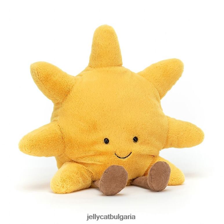 забавно слънце жълто Jellycat играчка ZZR40598