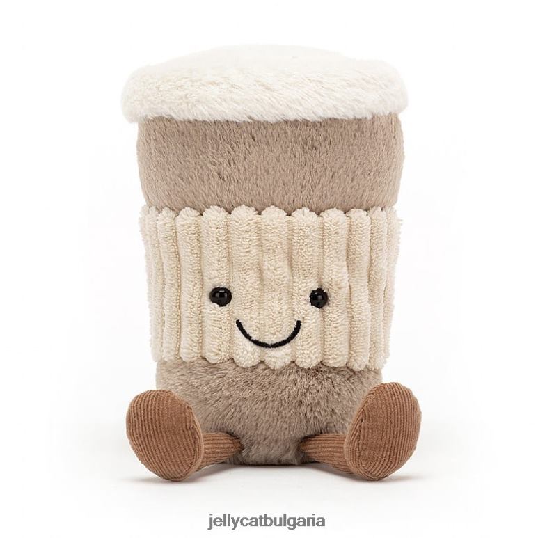 забавно кафе за отиване бежово Jellycat играчка ZZR40675