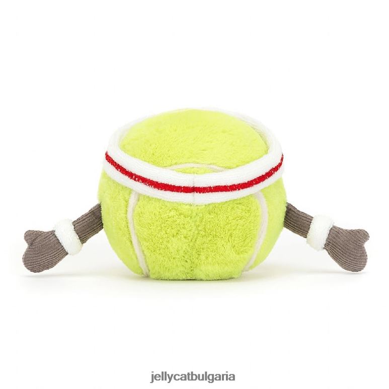 забавна спортна тенис топка зелена Jellycat играчка ZZR4028